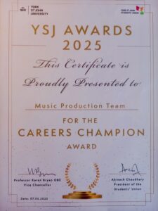 Careers Champion award
