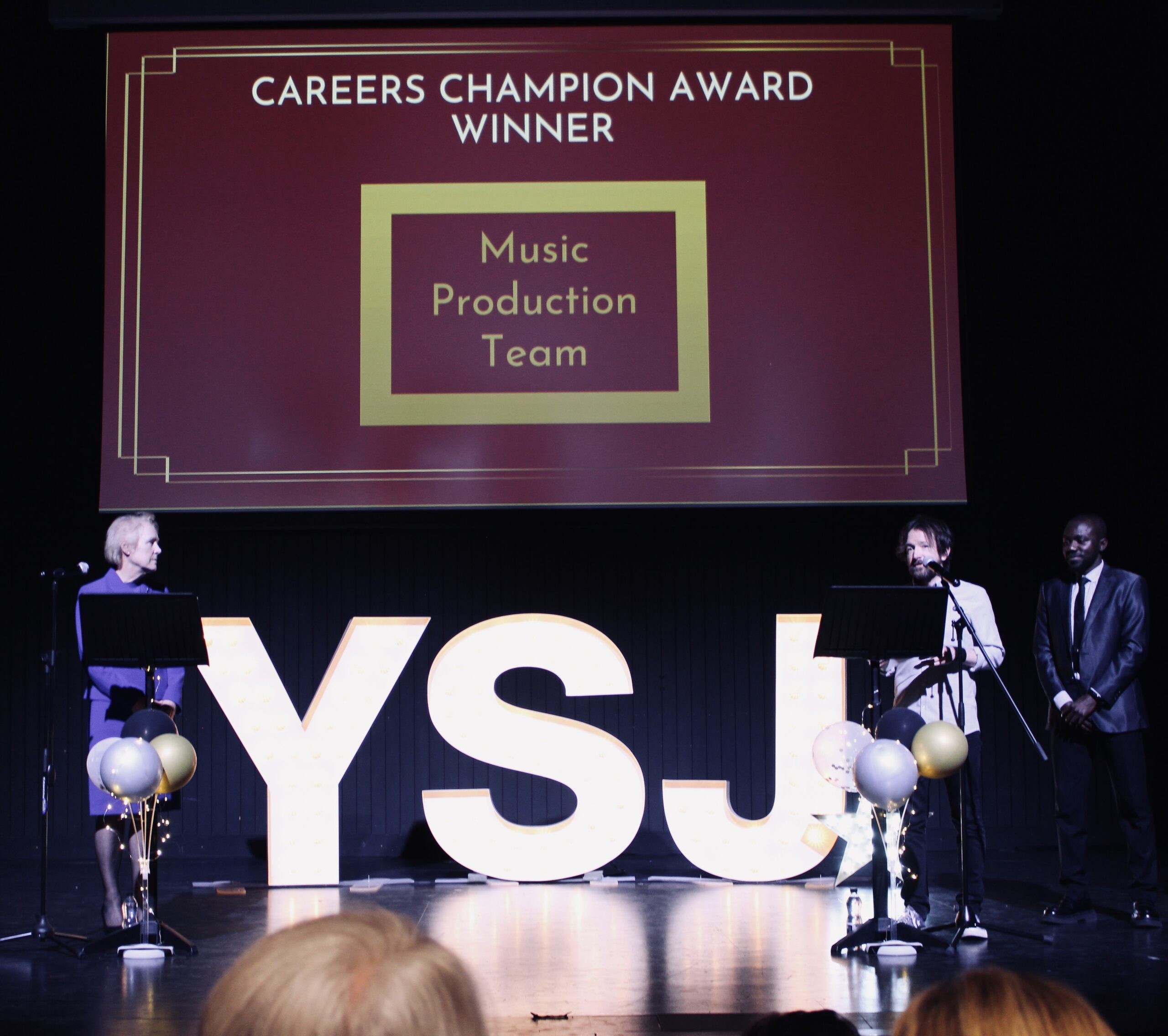 Big Win for Music Production: Careers Champion Award at YSJ!