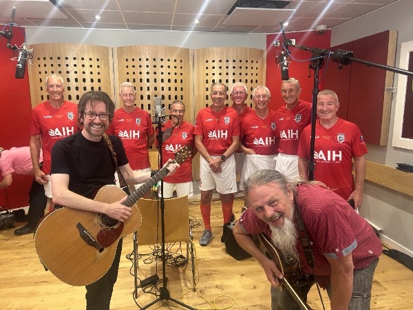 Producing the Football Anthem for the England Football Team, Silver Lions